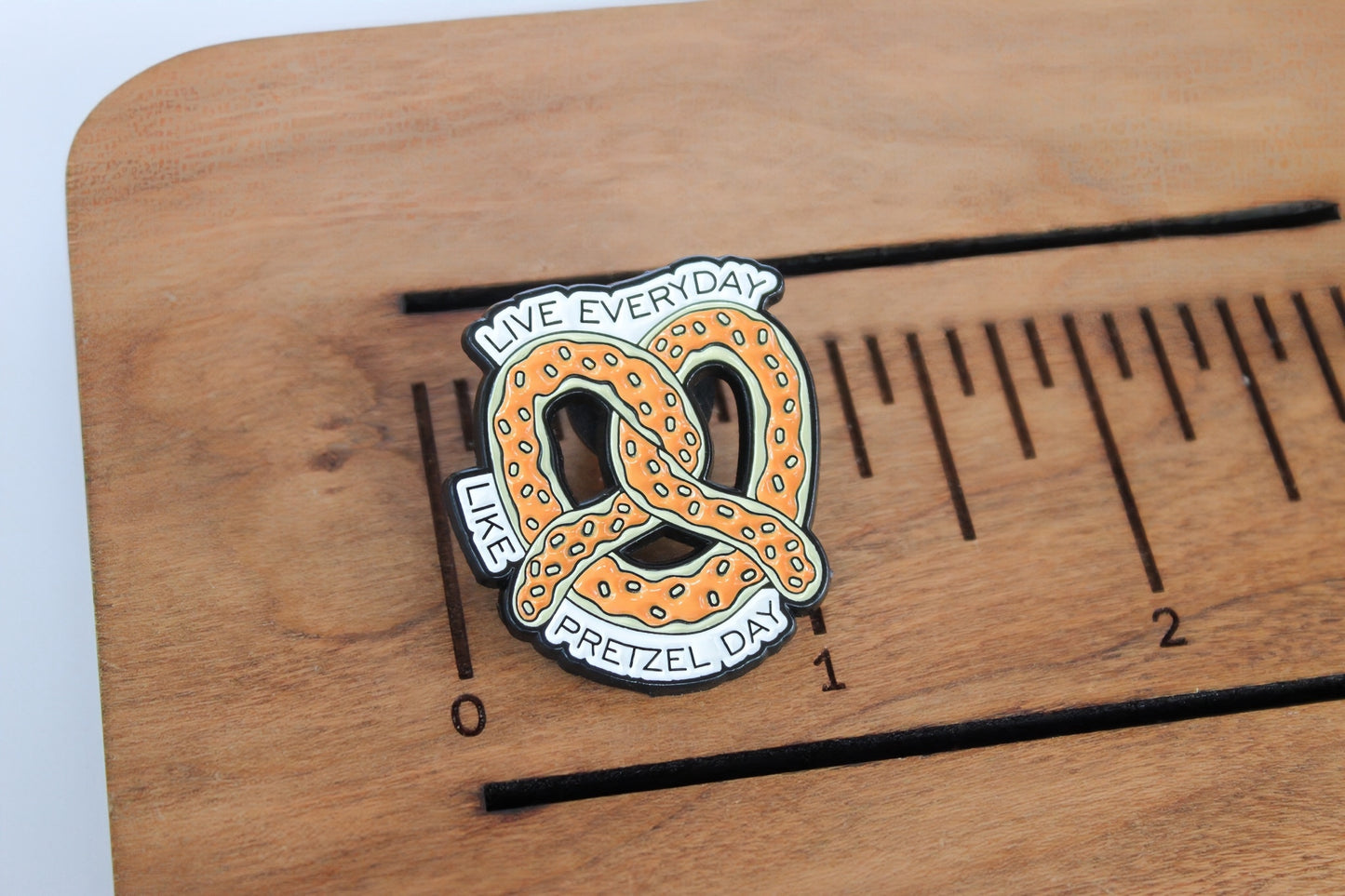 Pretzel Day The Office Enamel Pin