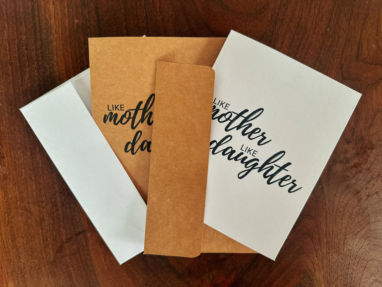 Like Mother Like Daughter Mother's Day Card