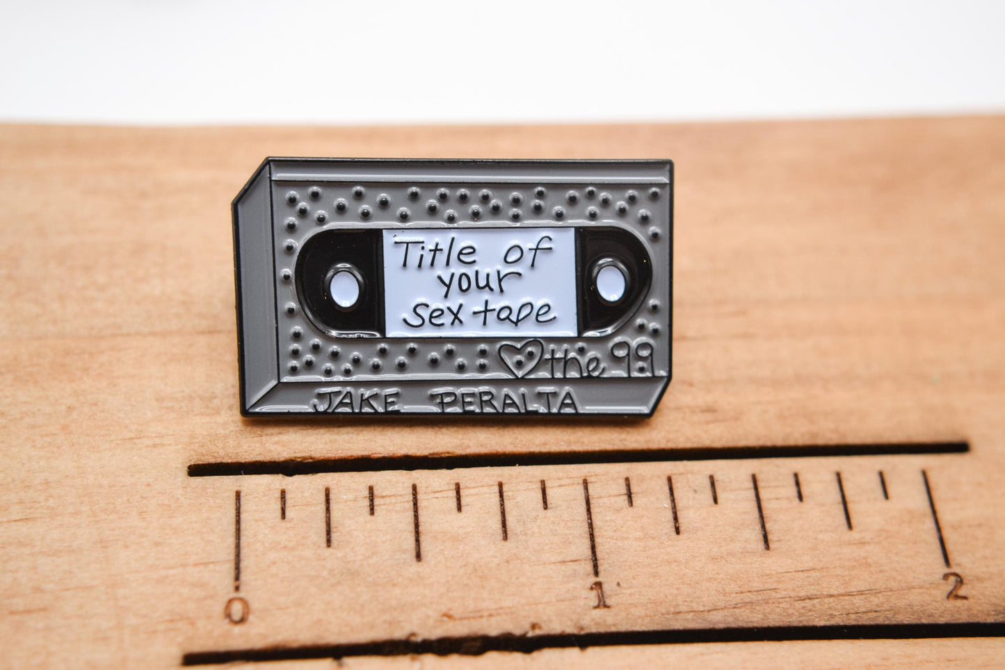 Brooklyn 99 Brooch Pin - Jake Paralta Ray Holt Amy Santiago Rosa Diaz Detective