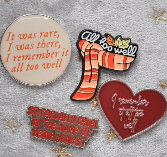 All Too Well Enamel Pin