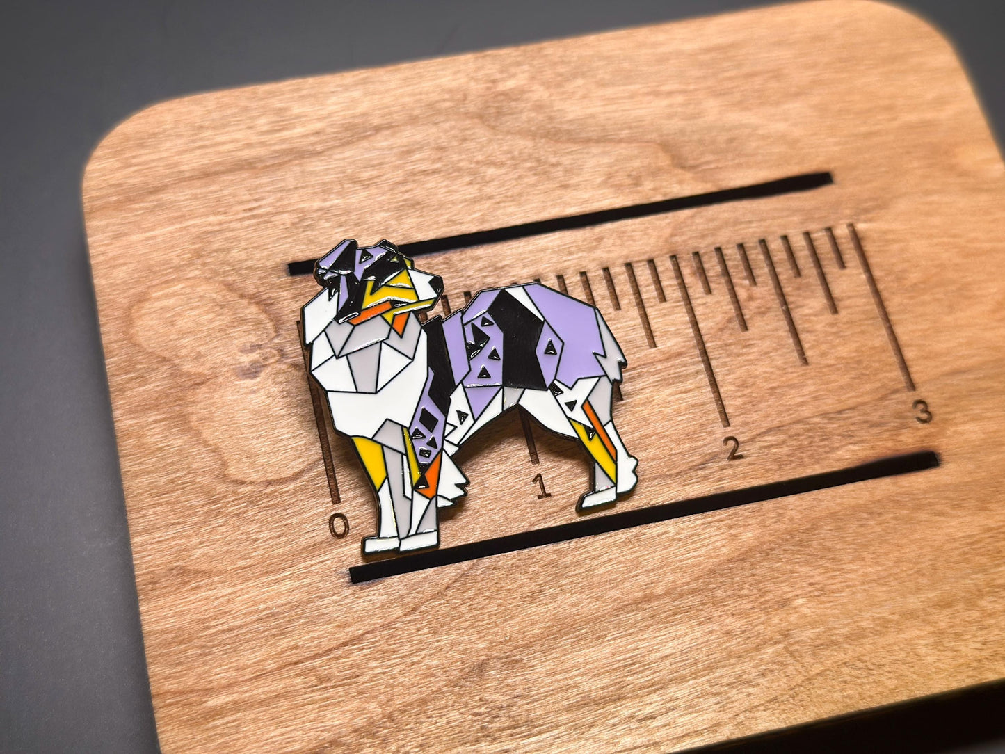 Australian Shepherd Enamel Pin - Aussie Dog Jewelry