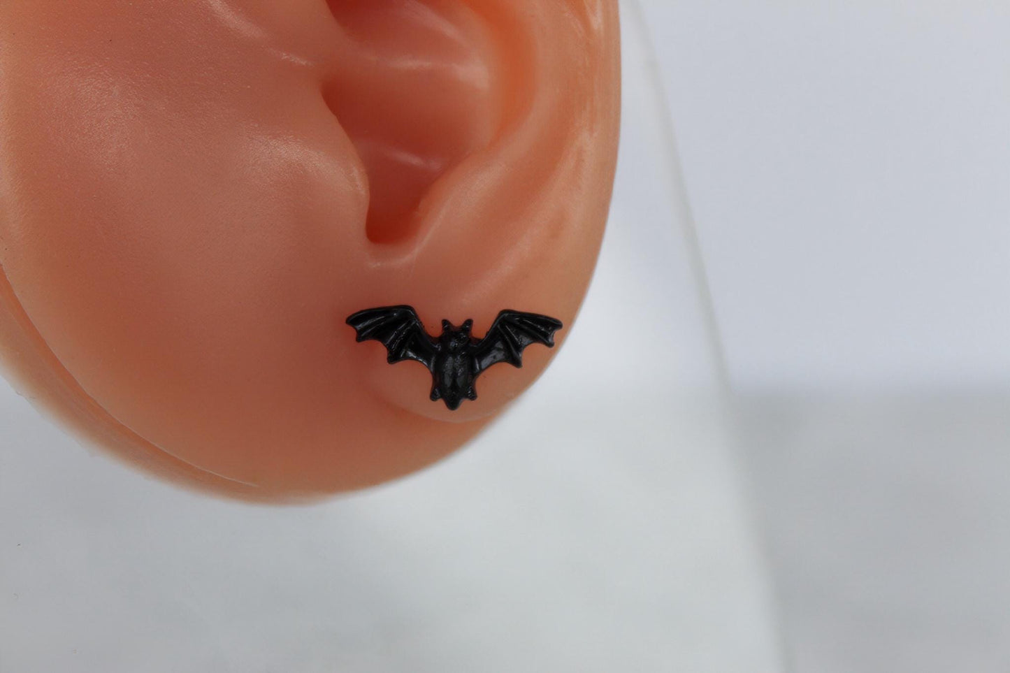 Bat Stud Earrings - Halloween Jewelry