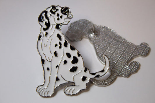 Harlequin Great Dane Soft Enamel Pin
