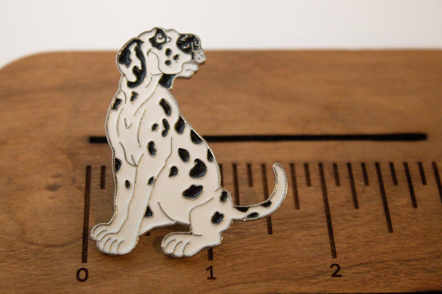 Harlequin Great Dane Soft Enamel Pin