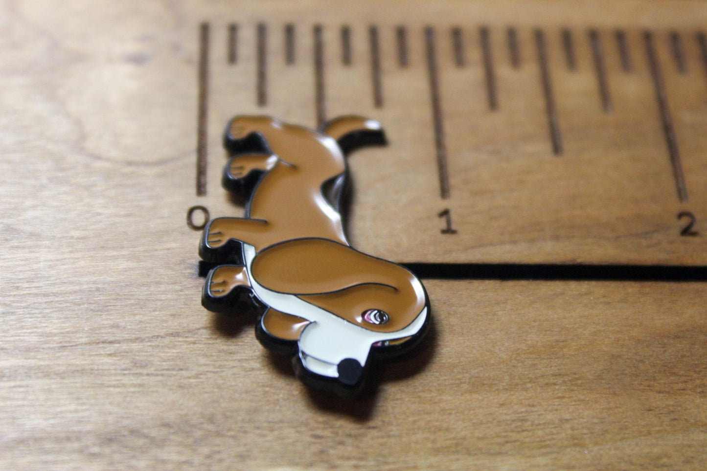 Basset Hound Enamel Pin
